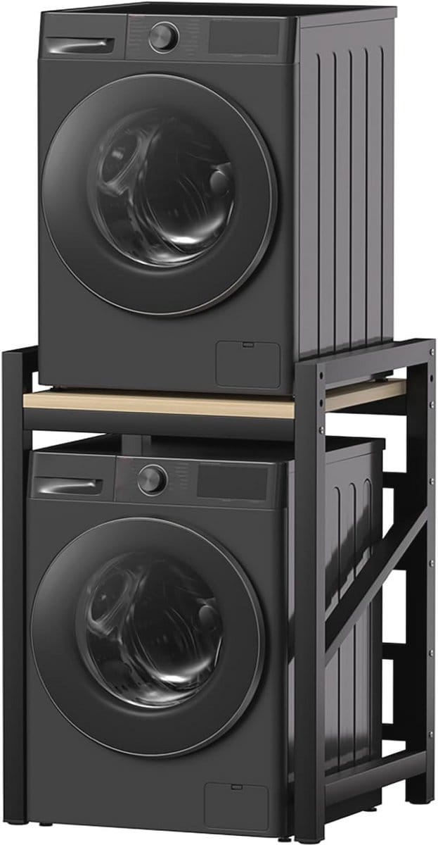 Wasmachine Kast Opbergrek Boven Wasmachine met Planken