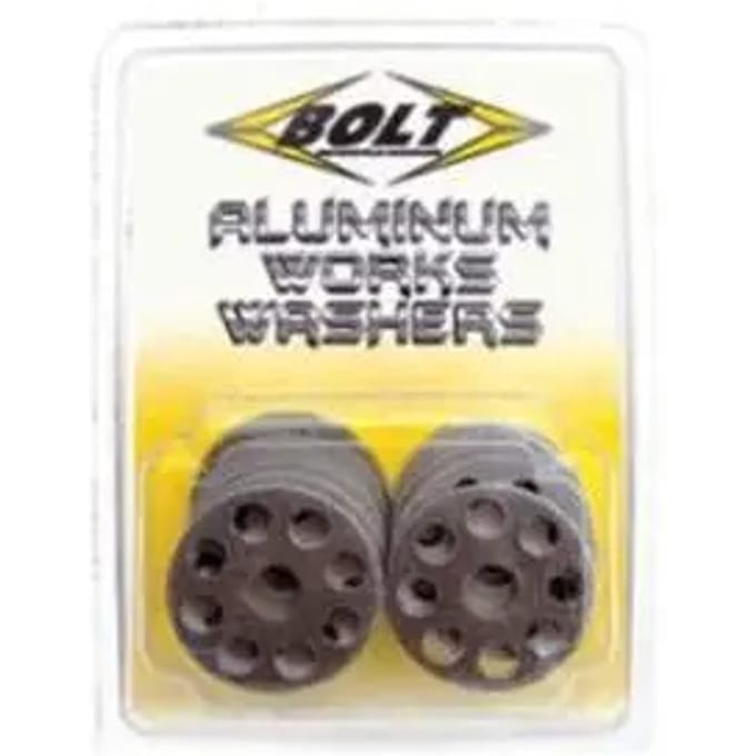 Rondelles Geperforeerd Aluminium Bolt (x10)