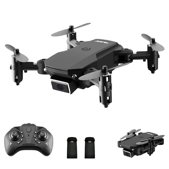 S66 RC Drone Afstandsbediening Mini Drone 13min Vliegtijd 3D Flip Hoogtebehoud Headless-modus RC 4K Camera Bag 1 Battery zwart