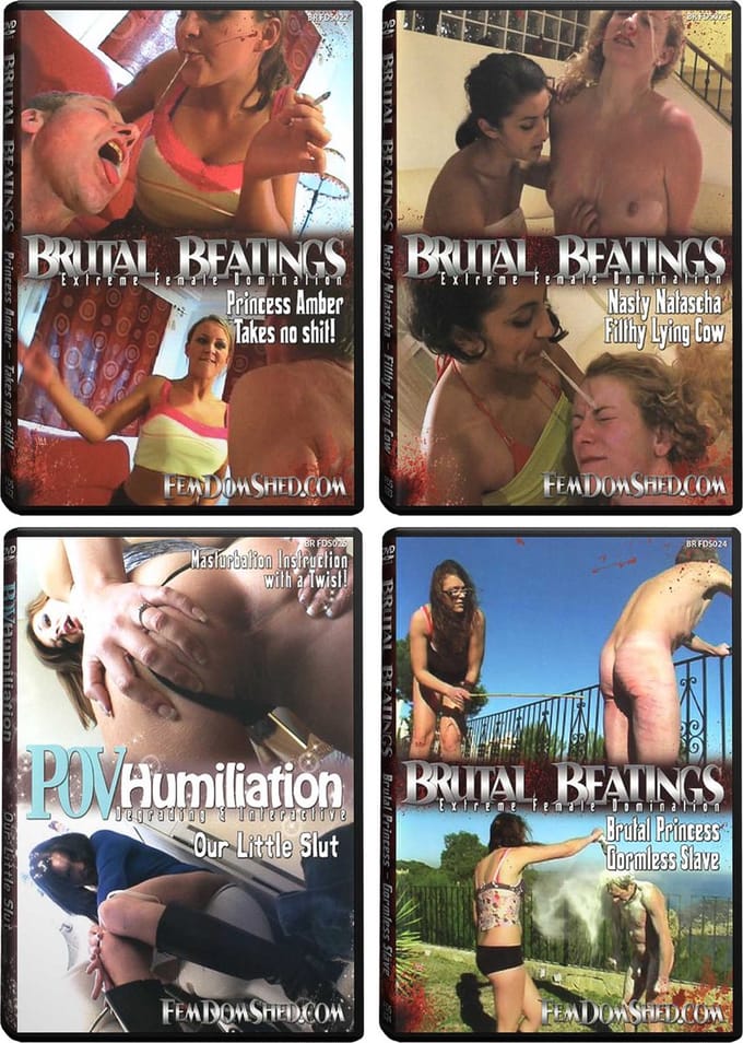 Erotische DVD - Femdom Shed A - 10 Pack