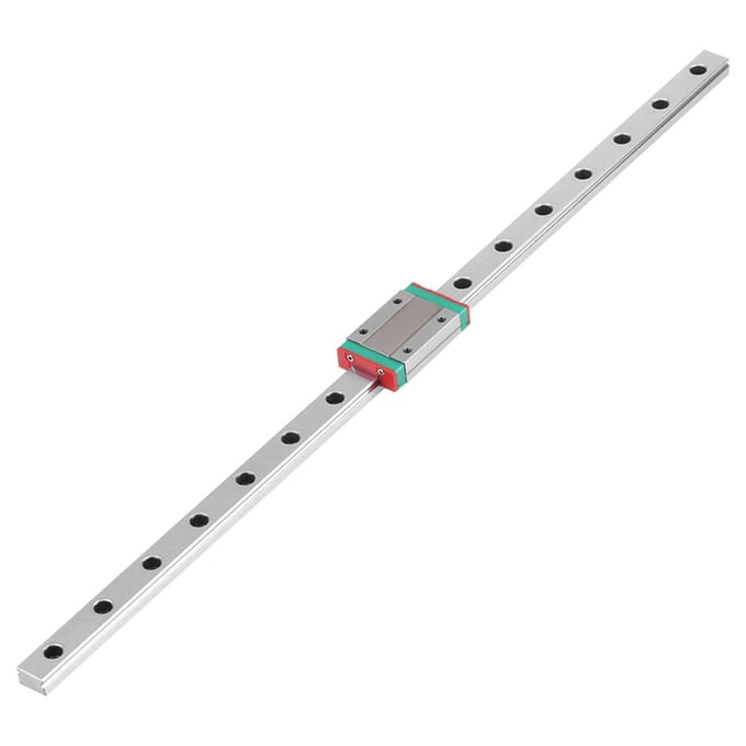 Bloc de guidage de rail coulissant linéaire miniature précis 400 mm
