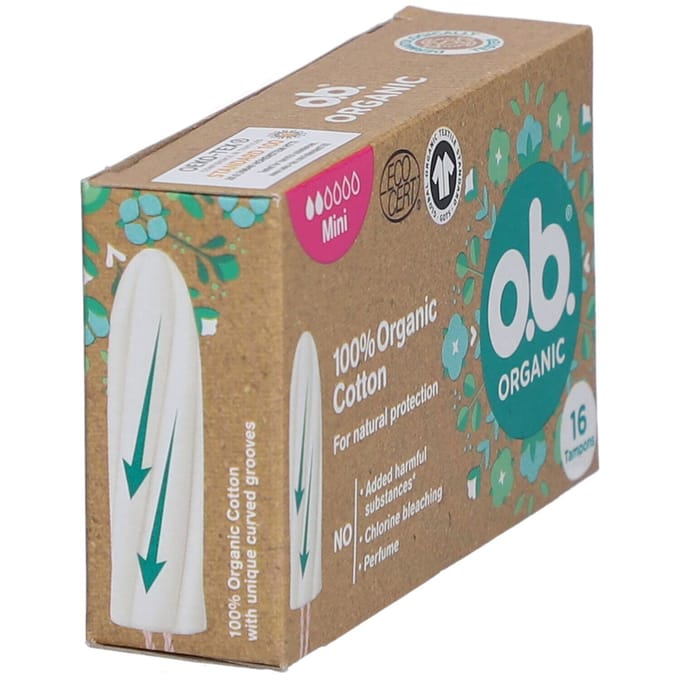 OB Tampons organic mini 16 Stuks