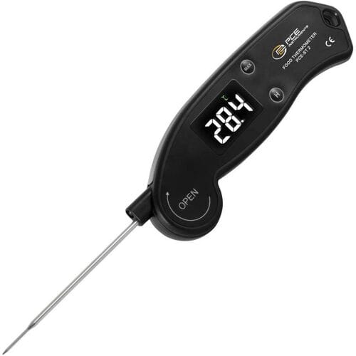 PCE Instruments PCE-ST 2 Temperatuursensor 0 - 200 °C Met dompel- en insteeksensor, Binnen enkele seconden