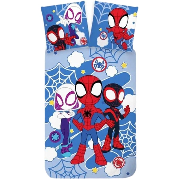 Spidey Peuterdekbedovertrek - 100 x 135 cm - Katoen