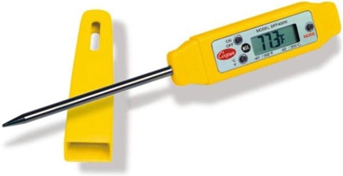 Digitale steekthermometer -40°/+200°c waterproof