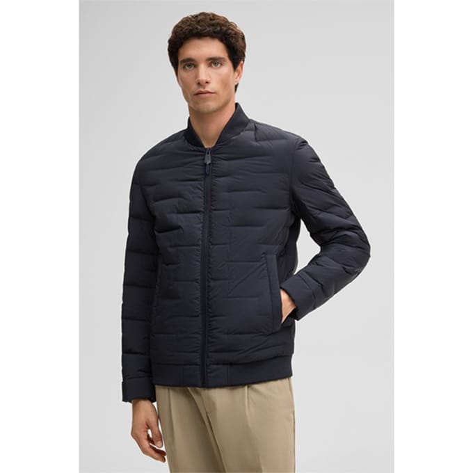Gewatteerde jas Clearwater Fused, marineblauw