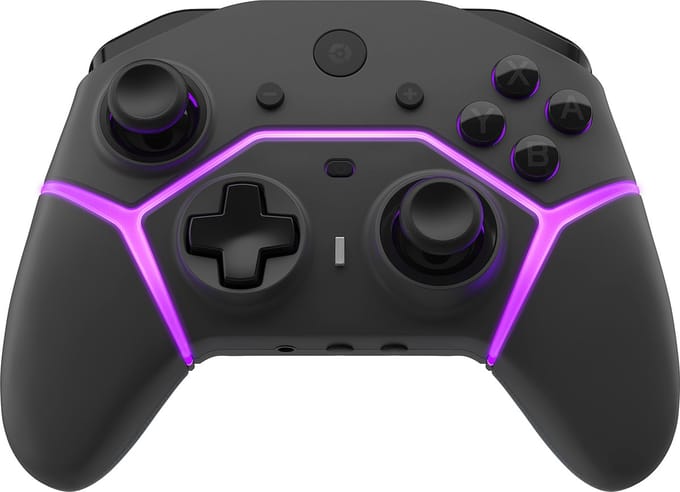 Gioteck SC3 Pro Draadloze Controller - Geschikt voor Nintendo Switch - Zwart