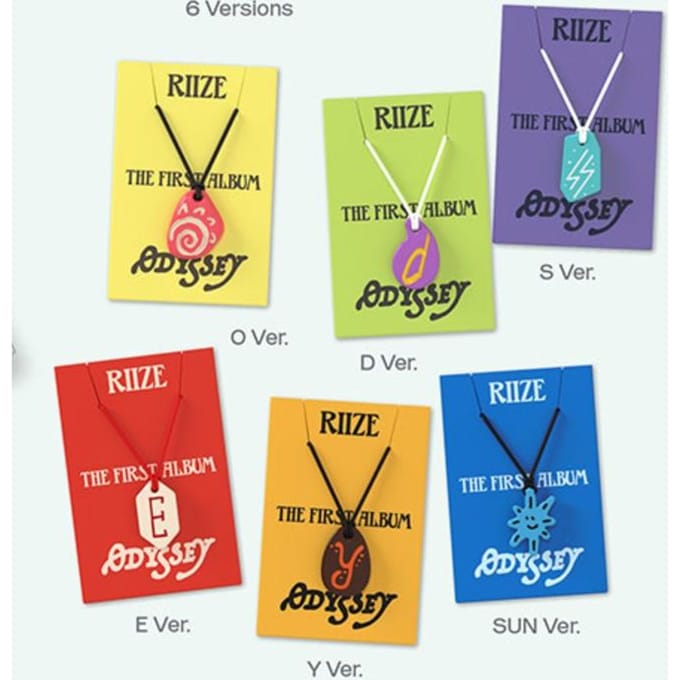 RIIZE - ODYSSEE (SUNLOVE Limited Edition D Versie) yellow