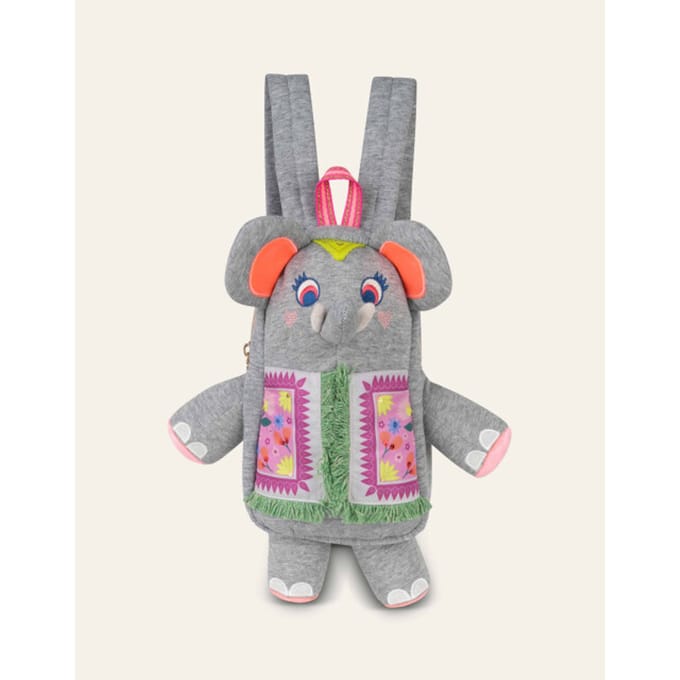 Oilily Elephant Rugzak- maatOne size Grijs
