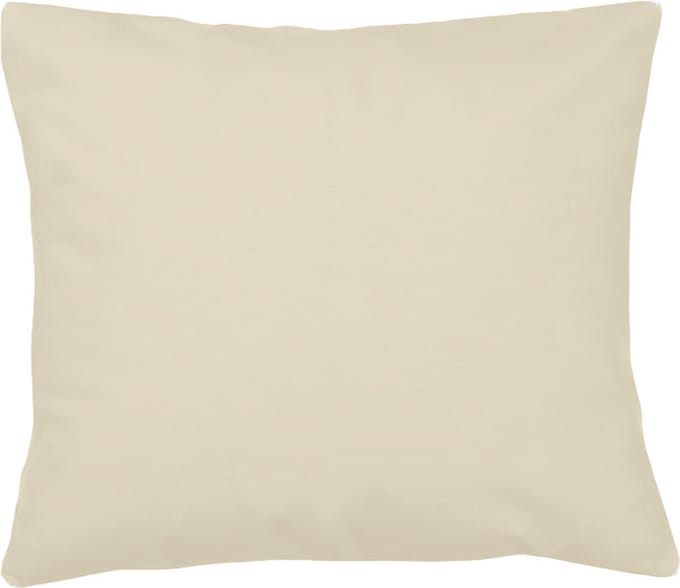 Luxe Kussensloop Satijn - 100% Katoensatijn - 60x70 cm - Natural