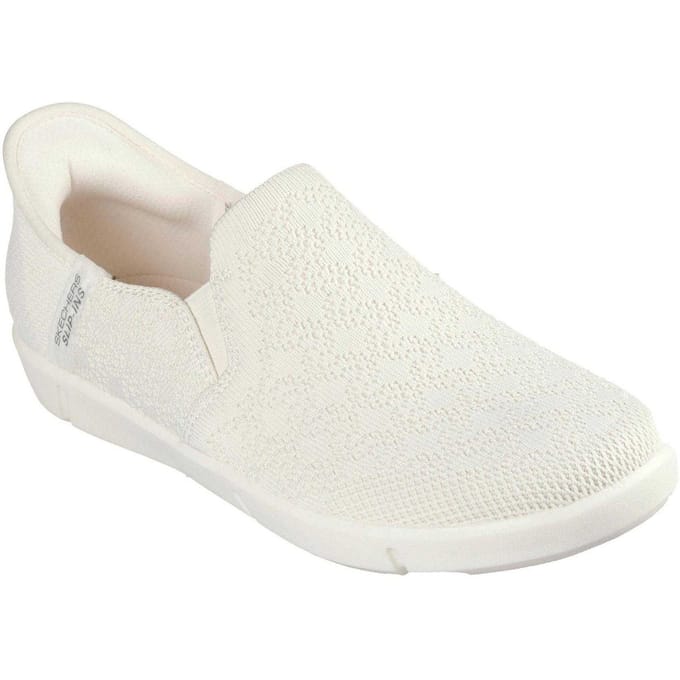Skechers Dames Breezest Slip-on Sneakers (Off White)