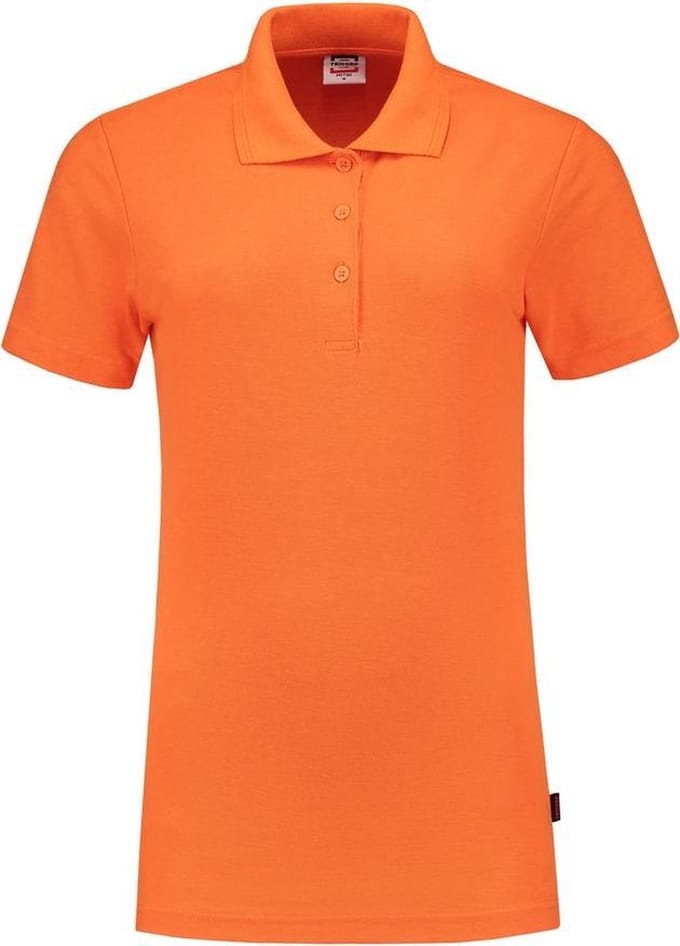 Tricorp  Poloshirt Slim Fit Dames 201006 Oranje  - Maat S