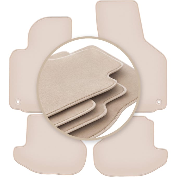 PREMIUM beige vloermatten voor: Volkswagen Eos cabrio 2005-2015