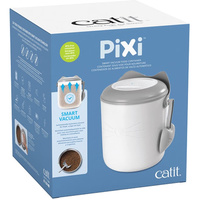 Catit Pixi vacuüm voedselcontainer - tot 5,5kg droog kattenvoer