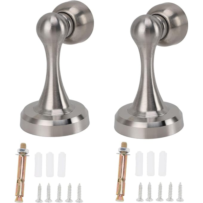 2 stuks Deurstoppers Roestvrij Staal Deurstops Sterk Magnetisch Laag Geluid Deurhouders voor