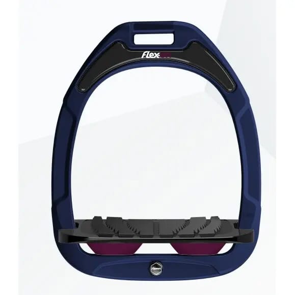 Incline Veiligheid Stirrup Marine/Zwart/Pruim Flex-On Green Composite