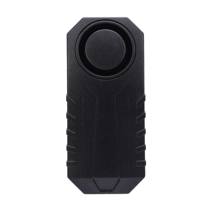Alarme de vélo avec télécommande Résistant à l'eau Antivol Capteur de vibration Alarme pour vélos électriques black
