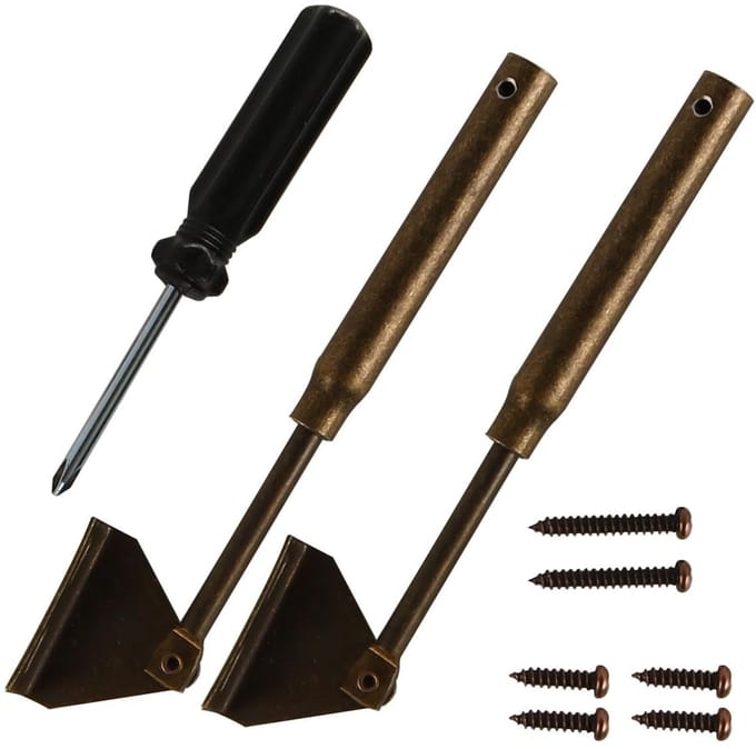 Dailygoods - 2-Pack Veerbelaste Deurstuts voor Camperkastdeuren
