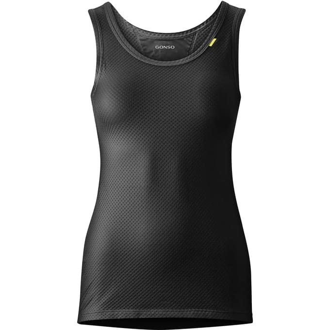 Gonso Fiets-ondershirt Lo Bike U Dames Polypropeen Zwart Mt 34