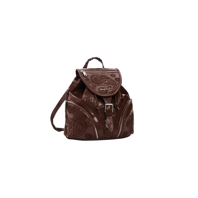 Desigual vrijetijdsrugzak rugzak Siroco Tula Mini Backpack Camel bruine