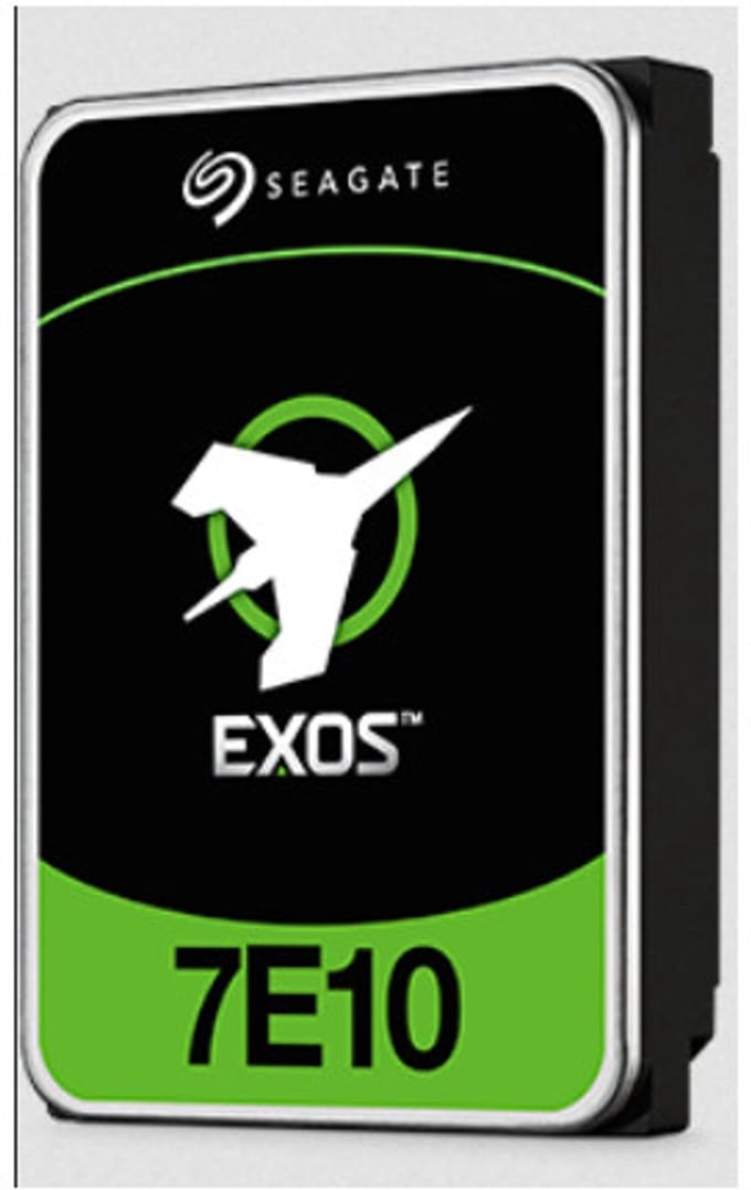 Seagate Exos 7E10 - 2TB - Harde schijf - ST2000NM000B - SATA-600 - 3.5"