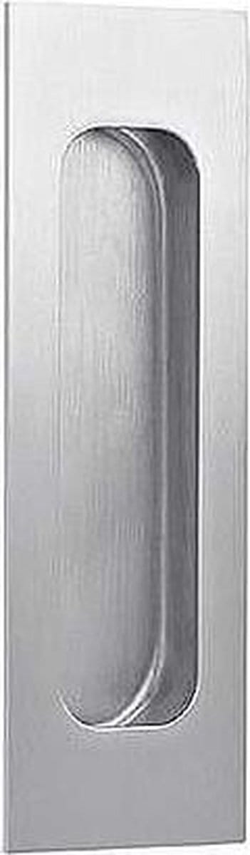 Schuifdeurkom Rechthoekig 120x40x14mm RVS