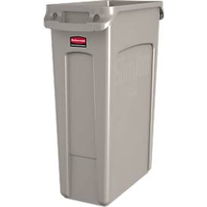 Rubbermaid Slim Jim afvalbak met luchtsleuven, 87 liter (VB186369)