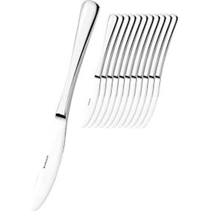 ESMEYER Sylvia dinermes set van 12, lemmet staal 13/0 gepolijst, 20,4 cm lang - horeca kwaliteit