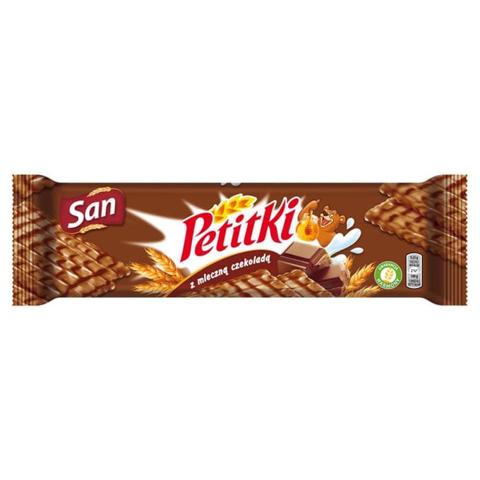 San Petitki Biscuits au Chocolat au Lait 138 g