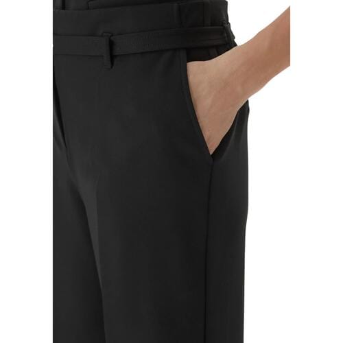 Wijde broeken Guess STRUCTURED CREPE G-BELT PANTS W6GB17 W1894