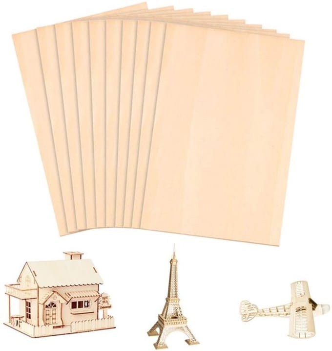 Dailygoody - Balsa Houten Plankjes - Modelbouw - Licht en Duurzaam