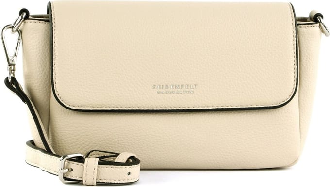 SEIDENFELT MANUFAKTUR Avondtas Schoudertas SFM232 Crossbag Stone Beige