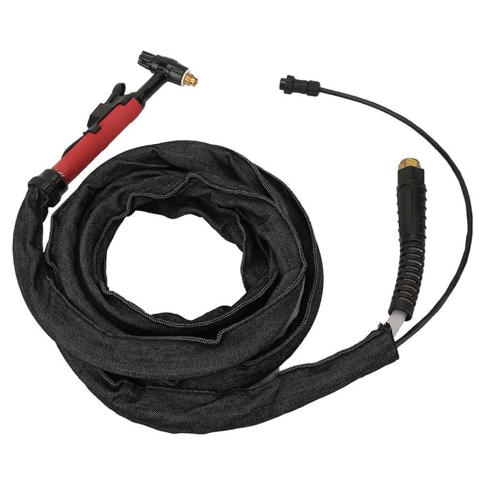 Torche de soudage TIG Refroidie par air Soudeuse M16 pour QQ150 3,7 m 12 pieds Gobelet de protection Électrode M16 Ensemble