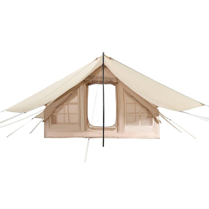Opblaasbare Tent voor Kamperen 3-5 Persoons Glamping Tent met Pomp Luifel