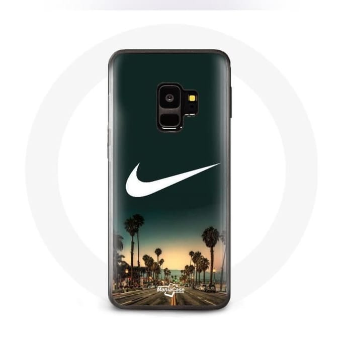 Coque Samsung Galaxy S9 Nike palmier miami