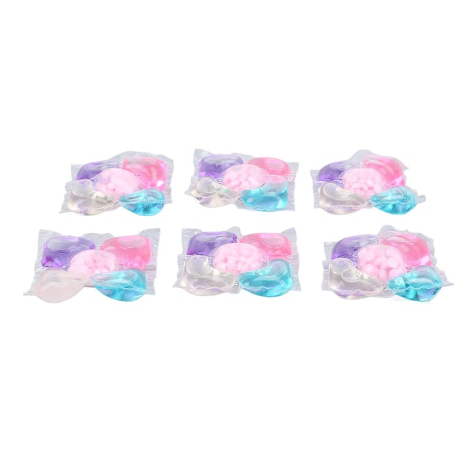 Lot de 20 dosettes de lessive 5 en 1, parfum longue durée, nettoyage doux white