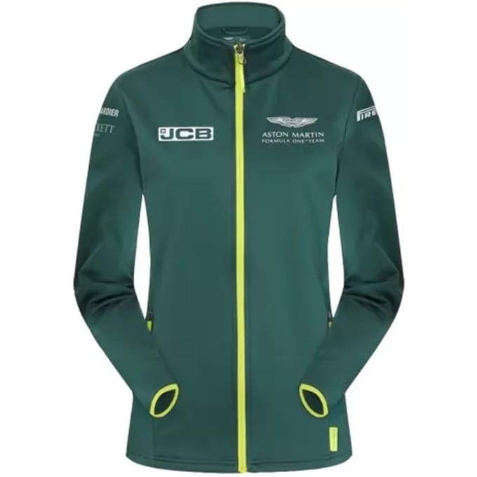 Aston Martin F1 Official Team Dames Groen Softshell Jas