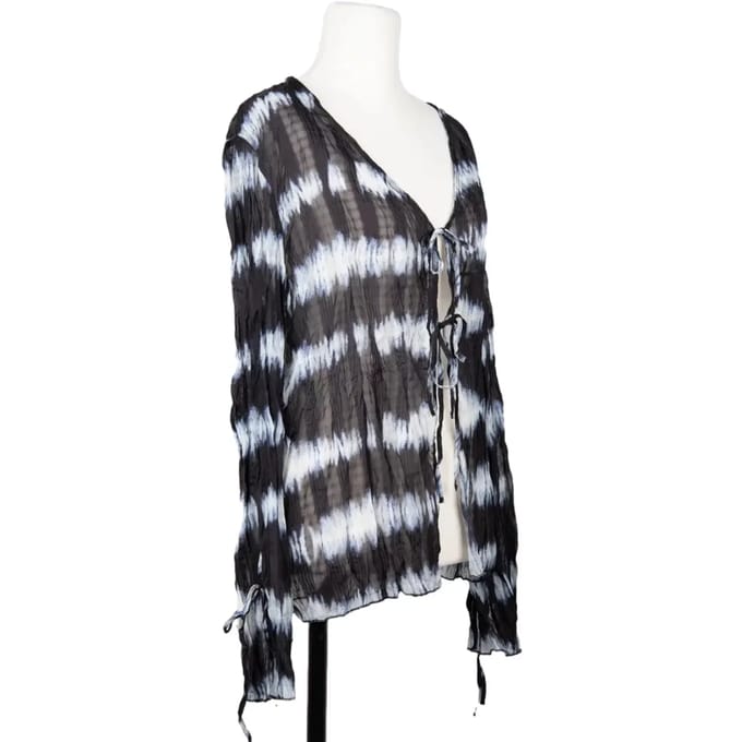 Gestrikte bedrukte blouse voor dames 24 Colours