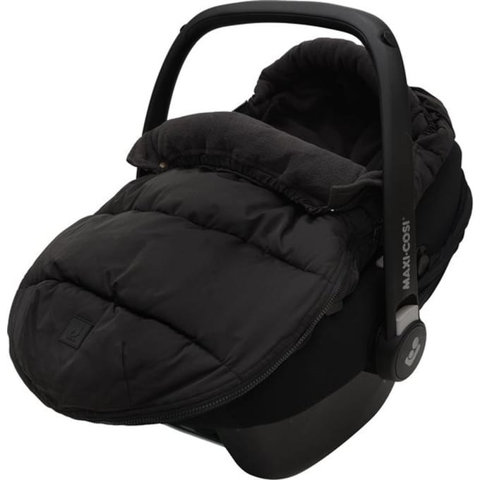 Jollein Baby Voetenzak Groep 0+ 3/5 punts - Puffed Zwart