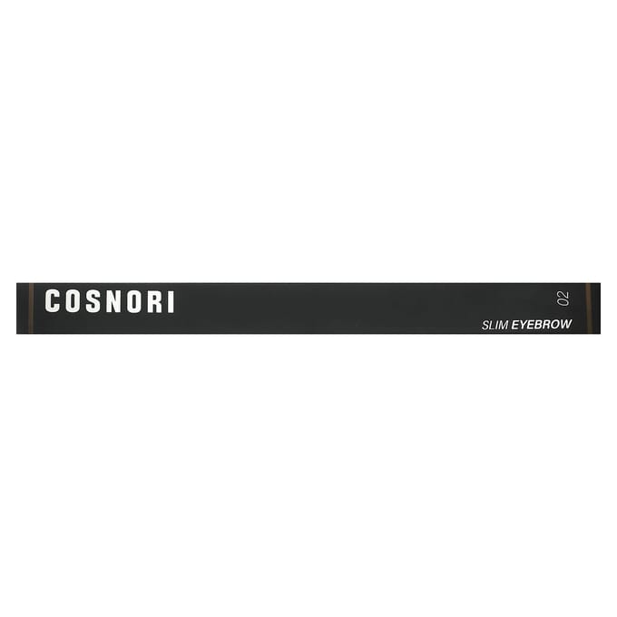 Cosnori, Dunne Wenkbrauwpotlood, 02 Ginger Cookie, 0,13g (0,005 oz) white