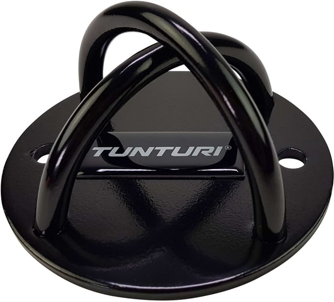 Tunturi Suspension Trainer Mount - Functional training - Calisthenics - Slingtrainer - Incl. plafondhaak - Zwart