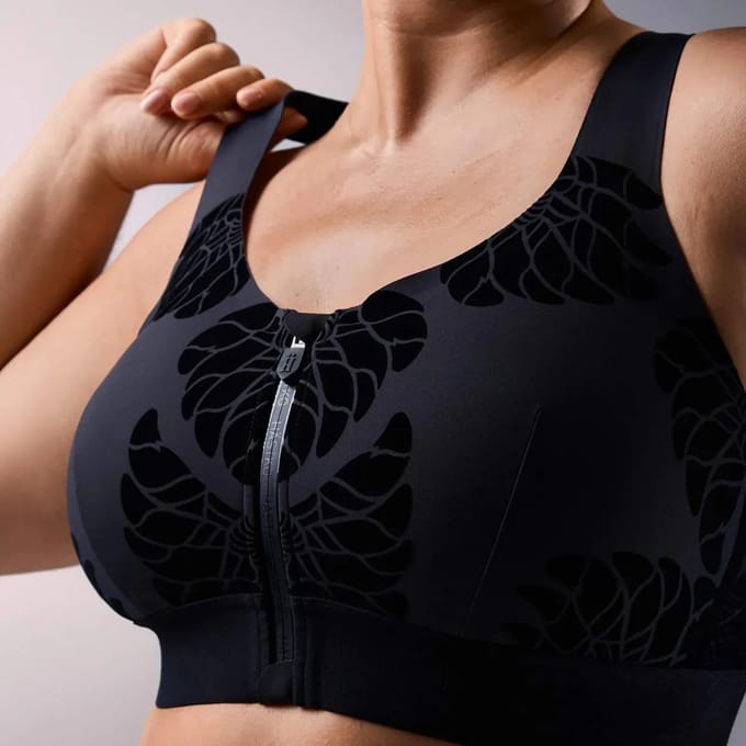 Hastko | Bra No. 92 | Sport-BH | True Black | M -