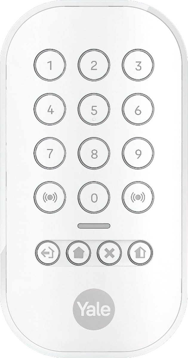 Yale - Keypad - Met Paniekknop - Verlicht Toetsenbord - 1 km Bereik