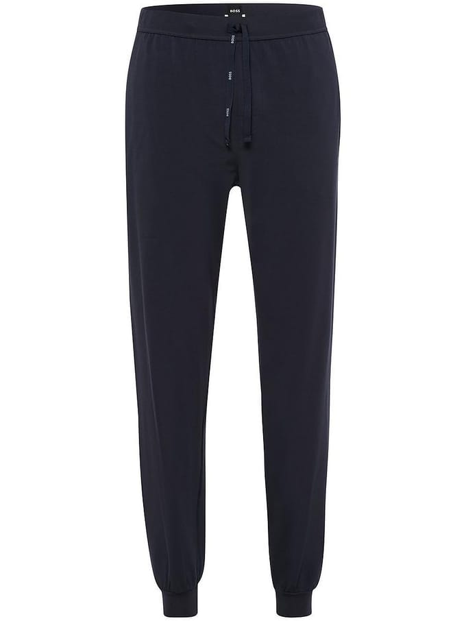 Lange jerseybroek Van BOSS blauw