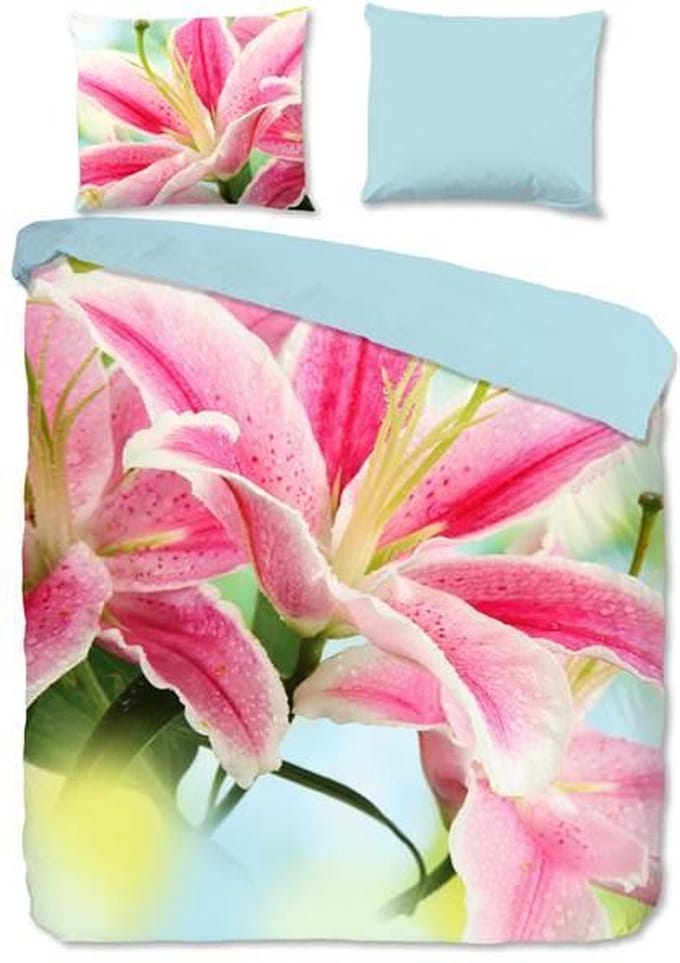 Dekbedovertrek Lily - Pure - Tweepersoons 200x200 cm - Microvezel