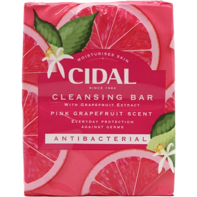 Cidal Pink Grapefruit AntibacteriÃ«le Handzeep Bar - 2 x 100 g