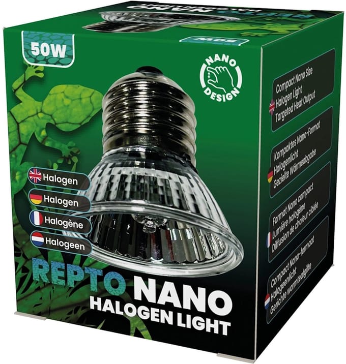 Repto Nano Halogen Light - Halogeen Warmte Lamp