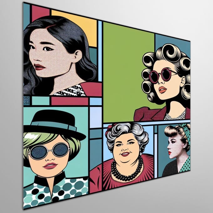 Kunstprint | Wanddecoratie | Dibond | 80 × 80 cm