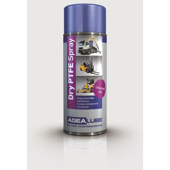 AgeaLube Dry PTFE Spray Droog Smeermiddel 400 ml