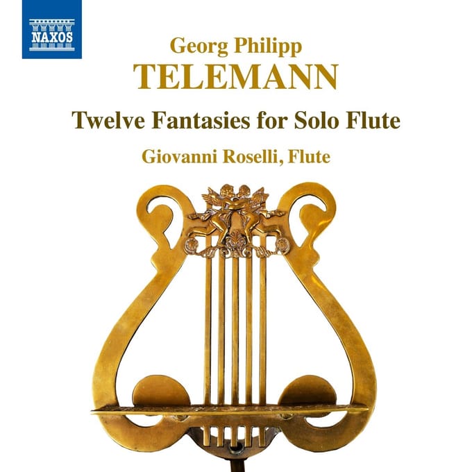 Giovanni Roselli - Telemann: Twelve Fantasies For Solo Flute (CD)